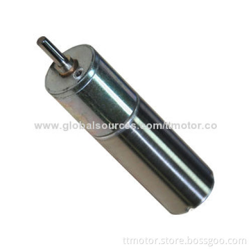 16mm DC Planetary Geared Motor for Robots, 12V with 5kg.cm Maximum Torque